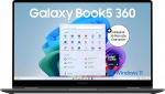 Samsung Galaxy Book5 360 15.6" 2-in-1 s&uuml;learvuti, konverteeritav AI s&uuml;learvuti Intel Core Ultra 5 protsessoriga, 16 GB RAM, 512 GB m&auml;lu, Moonstone Gray, 3-aastane garantii [eksklusiivne Amazonile]