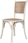 Biscottini Thonet Vintage t&auml;ispuidust ja rotangist s&ouml;&ouml;gitoa tool - rotangist k&ouml;&ouml;gi- ja elutoa toolid - toolid sise- ja v&auml;litingimustes kasutamiseks - rustikaalne punutud tool - Thonet Vintage
