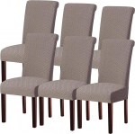 Kaasaegsed toolikatted, komplekt 1, 2, 4, 6, Stretch toolikatted, kiiktooli, elastne, eemaldatav, pestav, universaalne toolikate hotelli, banketi, pulmade, peo kaunistamiseks (Taque, 6 t&uuml;kki)