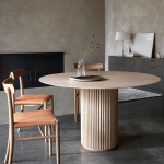Lihtne &uuml;mmargune t&auml;ispuidust s&ouml;&ouml;gilaud k&ouml;&ouml;gilaud vaba aja veetmise kohvilaud talumajapidamise s&ouml;&ouml;gitoa laud 35.4 "L x 35.4 "W x 29.5 "H kerge puit