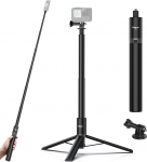 ULANZI 150 cm Selfie Stick Statiiv Insta360 GO 3/X3/ONE RS/ONE X2/ONE X/GO 2/ONE R/ONE, TT52 Monopod Statiiv Action Cam Monopod &uuml;hildub DJI jne.