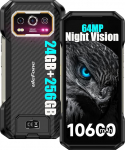 Ulefone Armor 27 V&auml;litingimustes kasutatav mobiiltelefon Android 14 nutitelefon 64MP+50MP+50MP+32MP kaamera 24GB + 256GB/SD-2TB 10600mAh aku, 6,78-tolline FHD+ 120Hz, toetab 33W kiirlaadimist 4G Dual SIM GPS/NFC/OTG