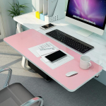 Faltbare 90&deg;-Schreibtisch-Tastaturablage, ergonomische Unterst&uuml;tzung f&uuml;r Computer-Tastatur und Maus, tragbare Arbeit und Gaming-Erweiterung, Holzpalette, 55, 65, 75 x 25 cm