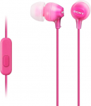 Sony MDR-EX15AP k&otilde;rvaklapid koos k&otilde;rvaklappide ja sisseehitatud mikrofoniga - roosa