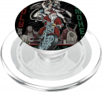 Kevin Smith Jay & Silent Bob Weihnachtsmann Holy Smokes Biker-Weihnachtsmann PopSockets PopGrip f&uuml;r MagSafe