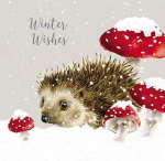 Wrendale Designs Hannah Dale Home For Christmas Luksuslik j&otilde;ulukaartide komplekt 8-st