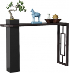 IBOWZ Moderne Konsolentische f&uuml;r Eingangsbereich und Flur mit geometrischem Metallgestell - ideal zur Dekoration und Organisation von Wohnzimmer, Flur und Schlafzimmer.