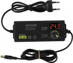 Tiiyee Reguleeritav toiteallikas, toiteallikas Reguleeritav toiteallikas 60W 1.5A 3-36V Reguleeritav toiteallikas laadija 100V-240V AC kuni DC koos LED pinge n&auml;idikuga pinge timmitavaks