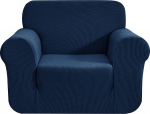 CHUN YI Jacquard diivan katab 1-t&uuml;kk pol&uuml;estrist Spandex kangast Stretch Slipcovers (tool, tumesinine)