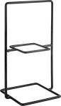 APS Perfecto Small 33304 2-astmeline metallist buffet-alus must 23 x 19 cm K&otilde;rgus 40,5 cm