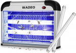 WADEO elektriline putukatapja, 20 W, s&auml;&auml;skede lamp, s&auml;&auml;skede kaitse, kemikaalivaba LED-valgusega, k&auml;rbsep&uuml;&uuml;nis, s&auml;&auml;skede p&uuml;&uuml;nis, putukalamp, riputatav koos 2 asenduspirniga, sobib k&ouml;&ouml;ki ja restoranidesse