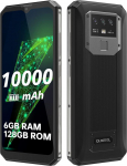 OUKITEL 10000 mAh aku nutitelefon ilma lepinguta K15 Pro, P60 6GB + 128GB, 12MP kolmekordne kaamera, 18W kiirlaadimine + laadimine, Android 11 Dual SIM mobiiltelefon, 6,52-tolline HD+, s&otilde;rmej&auml;lg n&auml;gu