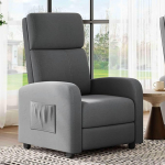 GarveeHome lamamistool, TV tool, lamamistool lamamisfunktsiooniga, polsterdatud tool, linane, reguleeritav, &uuml;ksik lamamistool, elutuba, magamistuba, kodukino (Hall2)