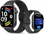 XIAOMI Redmi Watch 6 NFC, nutikell meestele ja naistele, 2,07-tolline AMOLED, Fitness Tracker koos s&uuml;dame l&ouml;&ouml;gisageduse / une, 150+ spordirežiimi, 24 p&auml;eva aku kestvus, 5ATM, GPS, Android & iOS, must
