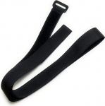 VELCRO&reg; kaubam&auml;rgi korduvkasutatavad Velcro kaablipaelad, taaskasutatavad, Velcro kinnituse ja pandlaga, universaalne, must, 5 cm x 100 cm, 10 tk.