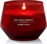 Yankee Candle Studio l&otilde;hnak&uuml;&uuml;nal | Keskmine k&uuml;&uuml;nal Red Apple Wreath | Kauap&otilde;levad k&uuml;&uuml;nlad: | Stiilselt disainitud klaas punase vahaga | Ideaalsed kingitused naistele ja emadele.