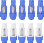 10 tk/Los Nac3Fca Speakon pistik 3 Pin Powercon pistik 20A 250V AC Power pistikupesa sinine ja valge