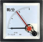 IndusTradCorp YT72 10V Analog Tachometer, Frequenz Meter, 1500 RPM, 50Hz, 60Hz, Tachometer Instrument for Frequenz(DC1000R 10V)