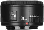Yongnuo YN 50mm F/1.8 AF/MF suure avaga autofookusobjektiiv Canon EF Mount EOS kaamerale