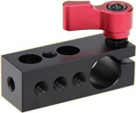 CAMVATE 15 mm klamber Ettev&otilde;tja &Uuml;ks 1/4-tolline keere DSLR platvormi tugi Magic Arm Monitorile