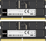Lexar SODIMM 32GB komplekt (2x16GB) DDR5 RAM 5600MHz, 262-pin SODIMM s&uuml;learvuti RAM, suure j&otilde;udlusega m&auml;ngude DRAM SO-DIMM s&uuml;learvuti m&auml;lu/All-in-One Intel NUC Mini PC, 1.1V, CL46-45-45-45-90