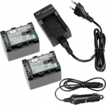 DSTE 2-pack BN-VG121 asendusaku ja laadija, mis &uuml;hildub JVC GZ-E10 GZ-E105BEK GZ-E105BEU GZ-E105REK GZ-E10AUS GZ-E10B GZ-E10BUS GZ-E10BUS GZ-E15 nagu BN-VG109