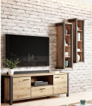 Lomadox Modern Living Room Set in Taurus Oak Dimensions W x H x D Approx. 180 x 128 x 41 cm