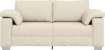 Leinen-Sofa-Set Beige Modern Wohnzimmer Komfort Model4105236
