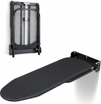 Duwee seinale paigaldatav triikimislaud, kokkupandav triikimislaua kapp kuumakindla kattega, kompaktne seinakinnitus, kokkupandav triikimislaud v&auml;ikestesse ruumidesse, 32 x 93 cm