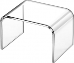 Step Stool, Akr&uuml;&uuml;lhooldus, Step Stool lastele, Akr&uuml;&uuml;list jalahoob, Vannitoa tool lastele, t&auml;iskasvanutele k&ouml;&ouml;gis, vannitoas ja kodus, Maksimaalne koormus 113 kg (Clear-No Non Slip)