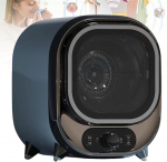 Kaasaskantav kondensaatorkuivati, v&auml;ike, 5 kg mahutavus, kompaktne tsentrifuug, ventileeritud kuivatamine, 0,8 kg koormus, ventileeritud trummelkuivati v&auml;ikestele pesuartiklitele (galvaaniline sinine)