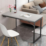 Klappbarer Esstisch zur Wandmontage, platzsparender Holztisch f&uuml;r K&uuml;che und B&uuml;ro, vielseitiger Wandtisch f&uuml;r Esszimmer und kleine R&auml;ume