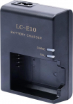 LC-E10 kiirlaadija Canon LC-E10 LP-E10 LC-E10E akudele EOS Rebel T100 1500D 2000D 3000D 4000D 1300D 1200D 1100D T3 T5 T6 T7 Kiss X50 X70 X80 X90 Kaamerate toiteallikas