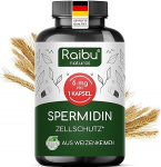 Raibu idiini kapslid k&otilde;rge annusega - 6 mg idiini kapsli kohta - valmistatud nisuiduainete ekstraktist, pakkumine 3 kuuks - vegan, looduslik ja ilma lisaaineteta - pakend 90-st