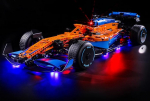 LIGHTAILING valguskomplekt Lego Technic McLaren Formula 1 ehitusklotside mudelile - Lego 42141-ga &uuml;hilduv LED valguskomplekt - mudelikomplekt ei kuulu komplekti.