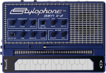 Stylophone GENX-2 kaasaskantav analoogs&uuml;ntesaator koos sisseehitatud k&otilde;lariga, LFO, filtri, analoogdelay ja CV/Gate v&auml;ljundiga, s&uuml;ntesaatori klaviatuur, s&uuml;ntesaator-muusikainstrument