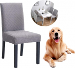 Junyito toolikatted 4 / 6 elastse toolikatte komplekt Universaalne Stretch Cover toolikate Stretch s&ouml;&ouml;gitoa toolidele (paks samet B-hall, 4 t&uuml;kki)