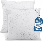 Utopia Bedding Outdoor Padi sisendid 18 x 18 tolli valge veekindel aed Patio m&ouml;&ouml;bel