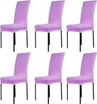 Sunnykud Universal stretch chair covers, set of 4, 6, elastic, modern protector, chair cover, stretch chair cover, bi-elastic fit