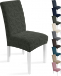 Ystyle Stretch Chair Covers, komplekt 6, Universal Elastic Chair Covers, pestavad toolikatted, dekoratsioonikatted toolidele, Comfort Chair Cover, toolikate koju, hotelli, bankett, oliiviroheline