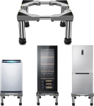 Pesumasina alus k&uuml;lmkapi alusele Seisuplats kuivati jaoks 45-65 cm Reguleeritav k&uuml;lmkapi jalg masinap&otilde;hi s&uuml;gavk&uuml;lmiku aluse raami t&otilde;stja k&uuml;lmkapi pjedestaal k&otilde;rgus 19-22 cm