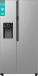 Gorenje NRR9185ESXL K&uuml;lg k&uuml;lje k&otilde;rval k&uuml;lmik-pagasikapp, NoFrost Plus, Inverter-kompressor, vee- ja j&auml;&auml;kuubikute dosaator, SensoTech, 178,6 cm, k&uuml;lmiku maht 376 l, s&uuml;gavk&uuml;lmiku maht 190 l, roostevaba teras.