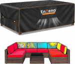 Patio m&ouml;&ouml;bli komplekt, Outdoor Cover, sektsiooniline diivan komplekt, ristk&uuml;likukujuline ruudukujuline lauakate, rotangist patio m&ouml;&ouml;bli katted, veekindel, 420D Oxfordi kangas &otilde;ues,