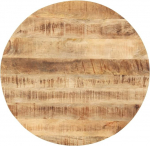 vidaXL t&auml;ispuidust asenduslaud mango puidust s&ouml;&ouml;gilaua jaoks, &uuml;mmargune 60 cm, 25-27 mm