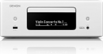 Denon RCD-N12DAB kompaktne s&uuml;steem, HiFi-v&otilde;imendi, CD-m&auml;ngija, Interneti-raadio, muusika striimimine, HEOS Multiroom, Bluetooth ja WiFi, AirPlay 2, Alexa &uuml;hilduv, 2 optilist TV-sisendit, DAB+ raadio.