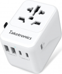 Maailma reisimisadapter USA/UK/AUS/CN 224 riiki 2 USB-A ja 3 USB-C universaalne ELi USA UK Tai Hiina Austraalia reisimisadapter
