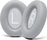 WC Wicked Cushions t&auml;iustatud asendusk&otilde;rvapadjad Bose 700 m&uuml;rasummutusega k&otilde;rvaklappidele (NC700) - pehmem PU nahk, luksuslik m&auml;luvaht, eriti paksus, eriti vastupidav | Silver