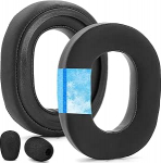 BlackShark V3 jahutusgeel k&otilde;rvapadjad ja mikrofoni vaht vahetus k&otilde;rvapadjad, mis &uuml;hilduvad Razer BlackShark V3 / V3X traadita ANC m&auml;ngukomplektiga (ei sobi Razer BlackShark V3 Pro)