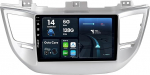 BXLIYER - [6G+128G] - Android 14 IPS autoraadio sobib Hyundai Tucson (2014-2018) - Traadita CarPlay/Android Car/DSP - LED-kaamera ja mikrofon - 9-tolline 2 DIN - DAB roolijuhtimispult kiire boot 360 kaamera