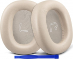 SOULWIT Professional Asendusk&otilde;rvaklapid Edifier W860NB Pro, WH950NB ANC k&otilde;rvaklappidele (ei sobi W860NB), pehme valgu nahast padjad, suure tihedusega m&uuml;raisolatsioonivaht.